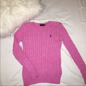 Polo Ralph Lauren pink knit